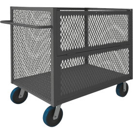 Durham Mfg® 3 Sided Mesh Truck Steel 3600 lb. Capacity 66-1/2