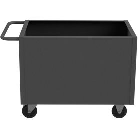 Durham Mfg® 4 Sided Solid Box Truck Steel 1400 lb. Capacity 42-1/4