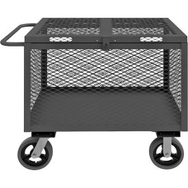 Durham Mfg.® 4 Sided Mesh Box Truck with 1 Shelf 42-1/4