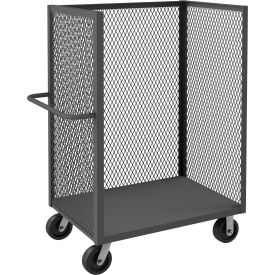 Durham Mfg.® 3 Sided Mesh Truck w/4 Shelves 3000 lb. Cap. 66-1/2