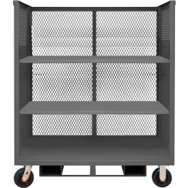Durham Mfg® 3 Sided Mesh Truck Steel 3600 lb. Capacity 48-1/2