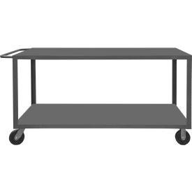 Durham Mfg.® Heavy Duty Utility Cart HET-3672-2-5K-95 - 4000 Lb. Cap. 2 Shelves 8