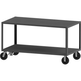Durham Mfg.® Heavy Duty Cart w/2 Shelves 5000 lb. Cap. 72-3/8