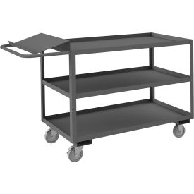 Durham Mfg.® Order Picking Cart w/3 Shelves 1200 lb. Cap. 63-5/16