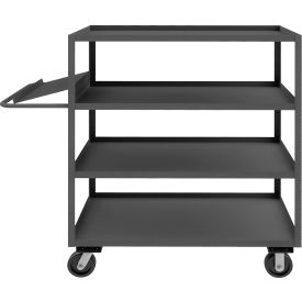 Durham Mfg.® Order Picking Cart w/4 Shelves 3000 lb. Cap. 63-5/16
