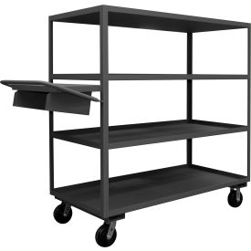 Durham Mfg.® Order Picking Cart with 4 Shelves 3600 lb. Cap. 76-3/8