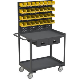 Durham Mfg.® Stock Cart Louvered Panel 1200 lb. Cap. 42-1/4