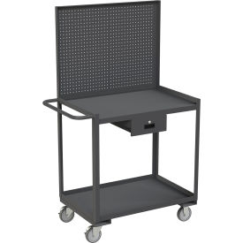 Durham Mfg.® Stock Cart with 2 Shelves 1200 lb. Cap. 42-1/4