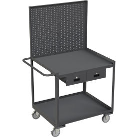 Durham Mfg.® Stock Cart with 2 Shelves 1200 lb. Cap. 42-1/4