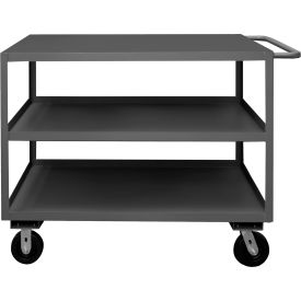 Durham Mfg.® Stock Service Cart w/3 Combo Shelves 3000 lb. Cap 66