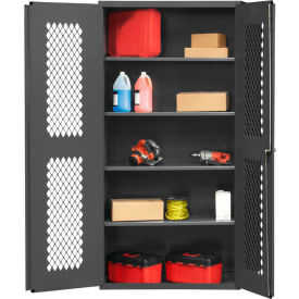 Durham® HD Cabinet Expanded Metal Mesh Door 14 Gauge 36