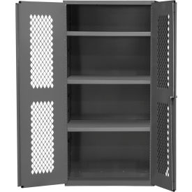 Durham® HD Cabinet Expanded Metal Mesh Door 14 Gauge 36