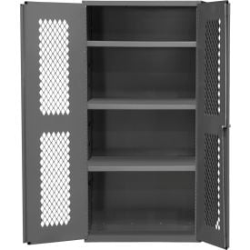 Durham® HD Cabinet Expanded Metal Mesh Door 14 Gauge 36