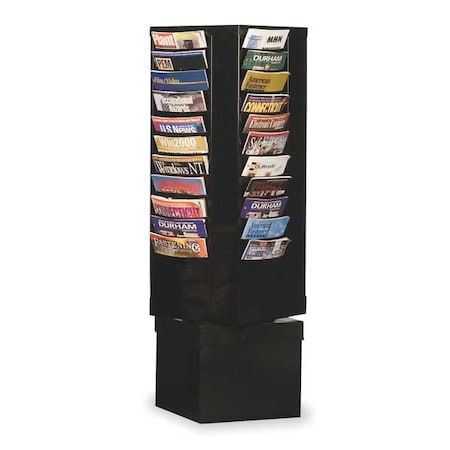 Magazine Display 44 Compartments, 14-1/8