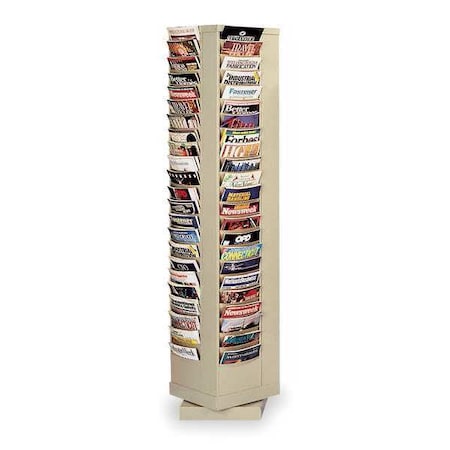 Magazine Display 92 Compartments, 14-1/8
