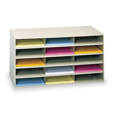 Literature Organizer, 15 Compartments MPN:434-75