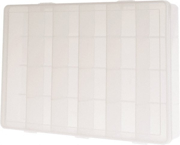 6 Compartment Clear Small Parts Compartment Box MPN:LP6-CLEAR