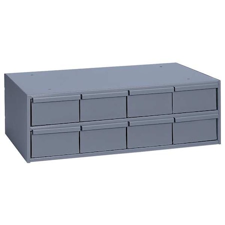 Prime Cold Rolled Steel, Drawer Bin Cabinet, 12 1/4 in D x 7 1/2 in H x 22 3/4 in W MPN:003-95