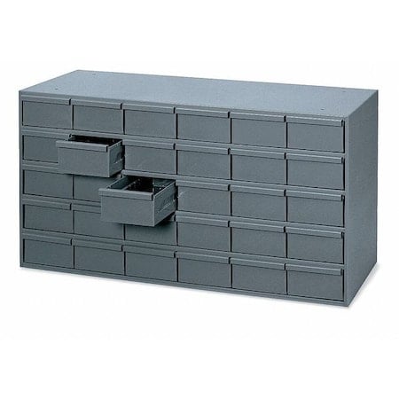 Prime Cold Rolled Steel, Drawer Bin Cabinet, 12 1/4 in D x 17 3/4 in H x 33 3/4 in W MPN:014-95