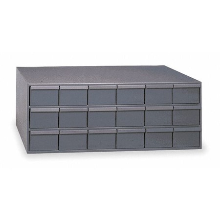 Prime Cold Rolled Steel, Drawer Bin Cabinet, 17 3/4 in D x 12 3/4 in H x 33 3/4 in W MPN:032-95
