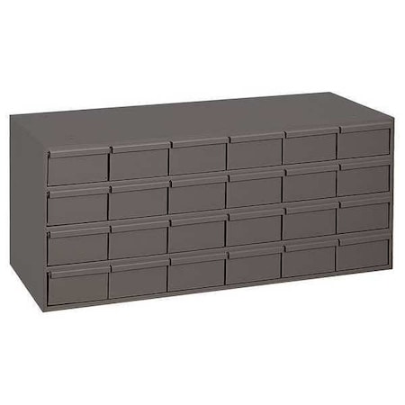 Prime Cold Rolled Steel, Drawer Bin Cabinet, 17 3/4 in D x 17 in H x 33 3/4 in W MPN:033-95