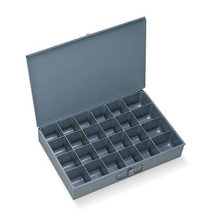 Steel, Compartment Drawer, 12 1/2 in D x 3 1/8 in H x 18 3/8 in W MPN:102-95-D960