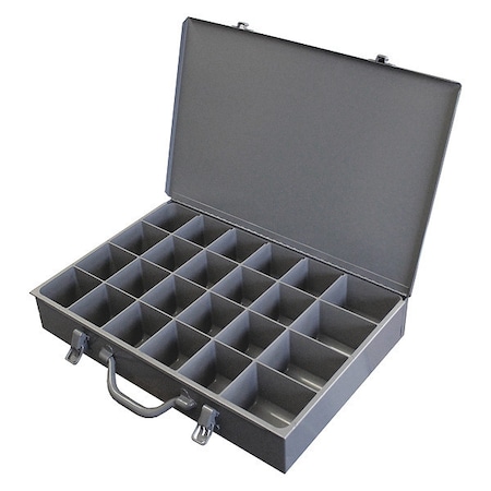 Large, 24 opening, compartment box, comfort grip handle MPN:102PC227-95