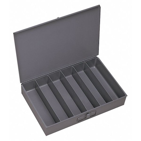 Large, 6 vertical openings, compartment box for small parts storage MPN:117-95