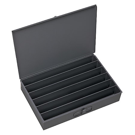 Large, 6 horizontal openings, compartment box, Individual MPN:125-95-RSC-IND