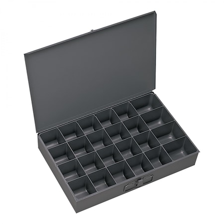 Small Steel Compartment Box, 24 Opening MPN:202-95-IND