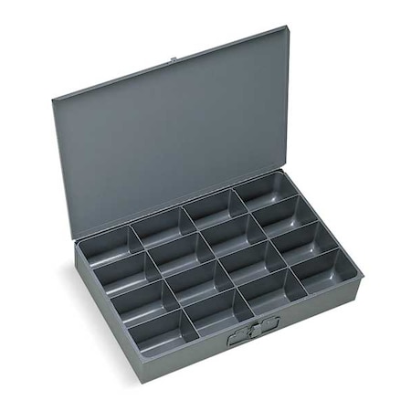 Steel, Compartment Drawer, 9 7/8 in D x 2 1/8 in H x 13 5/8 in W MPN:209-95-D938