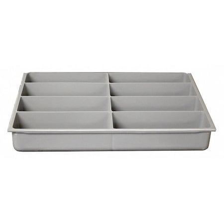 Compartment Drawer Insert with 8 compartments, Polypropylene, 2