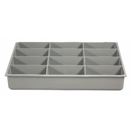Compartment Drawer Insert with 12 compartments, Polypropylene, 2