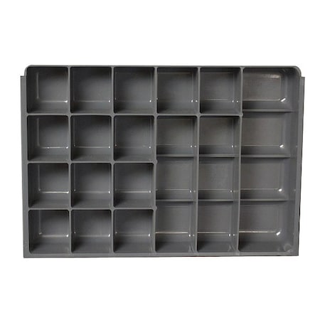 Compartment Drawer Insert with 17 compartments, Polypropylene, 2