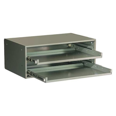 SldngDrwrCabFrame, Gray, Bearing, Steel, 2Bx MPN:309B-95