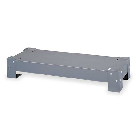Cabinet Base for Durham 12 in Cabinets, Steel, Gray, 33-3/4 in W x 5-3/4 in H x 12-1/4 in D MPN:364-95-5.75/LEG