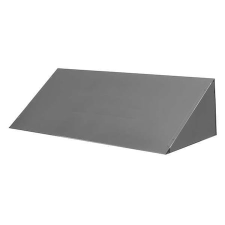 Bin Topper, Gray, Steel, Powder Coated MPN:379-95