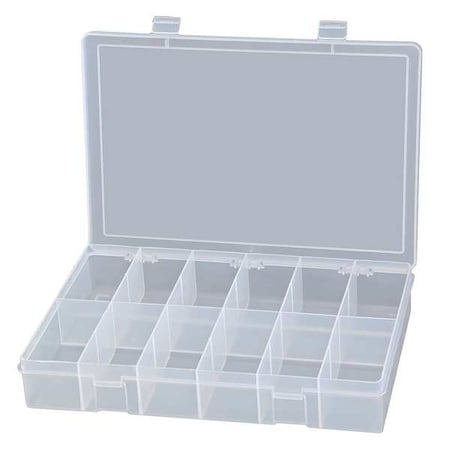 Compartment Box with 12 compartments, Plastic, 2-5/16