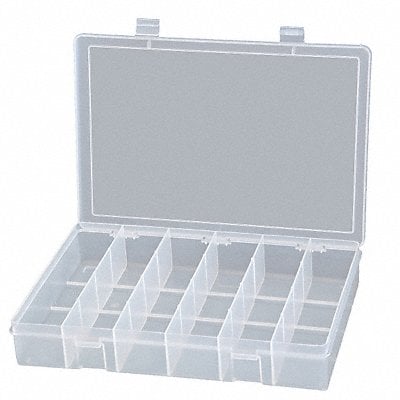 K4971 Compartment Box Pstv Snp Clr 2 5/16 in MPN:LP6-CLEAR