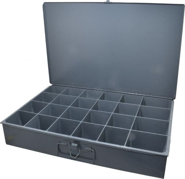 24 Compartment Small Steel Storage Drawer MPN:102-95