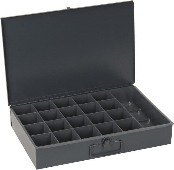 21 Compartment Small Steel Storage Drawer MPN:109-95