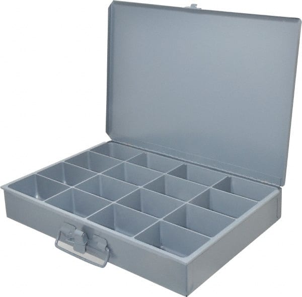 16 Compartment Small Steel Storage Drawer MPN:209-95
