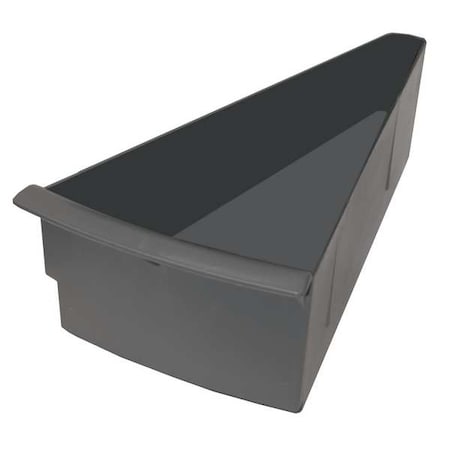 Polypropylene Rotary Bin Pan, 4 1/2 in H x Gray MPN:15007-95
