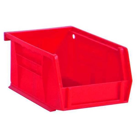 Hang & Stack Storage Bin, Copolymer Polypropylene, Red, 3 in H, 4-3/16 in W, 5-7/16 in L MPN:PB30210-17
