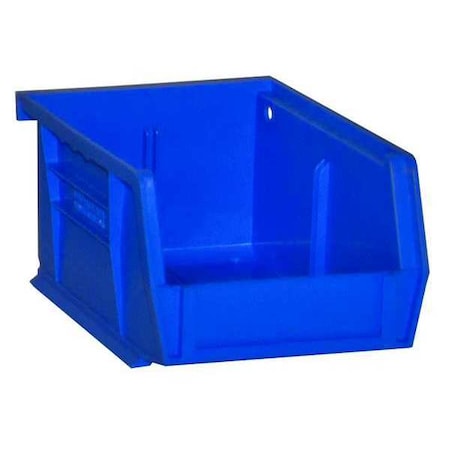 Hang & Stack Storage Bin, Copolymer Polypropylene, Blue, 3 in H, 4-3/16 in W, 5-7/16 in L MPN:PB30210-52
