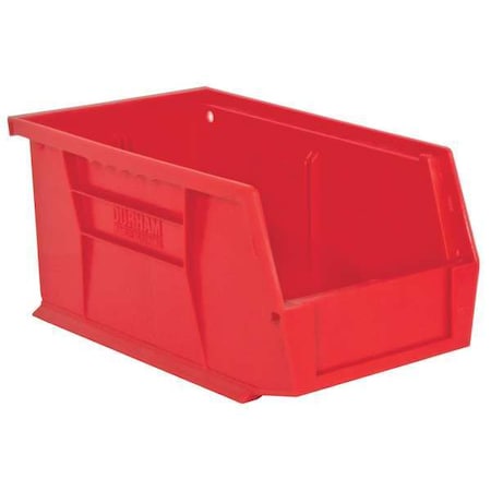 Hang & Stack Storage Bin, Copolymer Polypropylene, Red, 5 in H, 5-1/2 in W, 11-3/8 in L MPN:PB30230-17