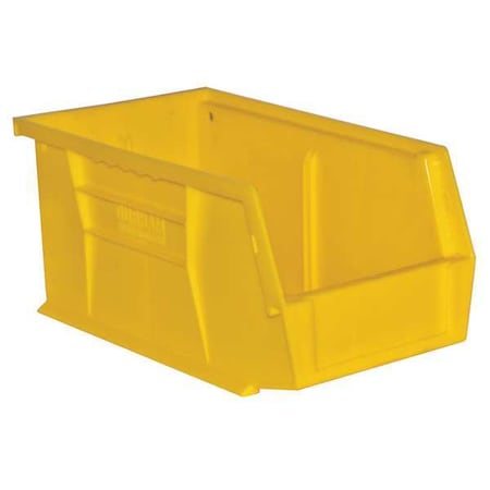 Hang & Stack Storage Bin, Copolymer Polypropylene, Yellow, 5 in H, 5-1/2 in W, 11-3/8 in L MPN:PB30230-21