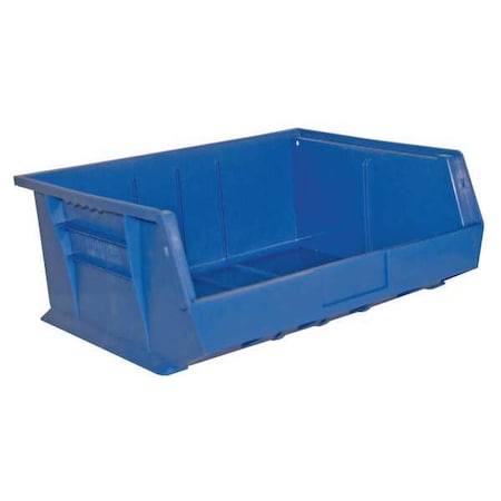Hang & Stack Storage Bin, Copolymer Polypropylene, Blue, 7 in H, 16-3/4 in W, 14-5/8 in L MPN:PB30250-52