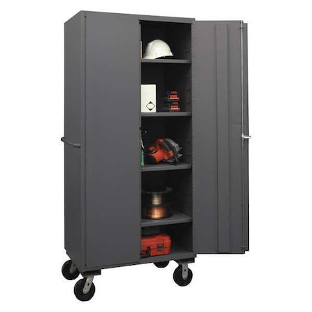 Cabinet, Flush Door, Mobile, 16 Gauge MPN:2501M-BLP-4S-95