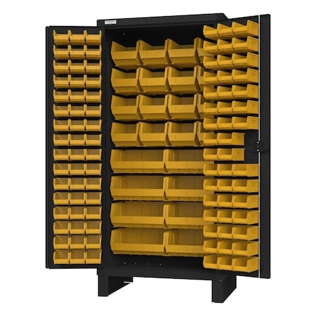 Cabinet, 120 Yellow Bins MPN:3702-120-08T